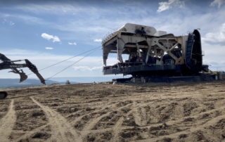 dragline excavator