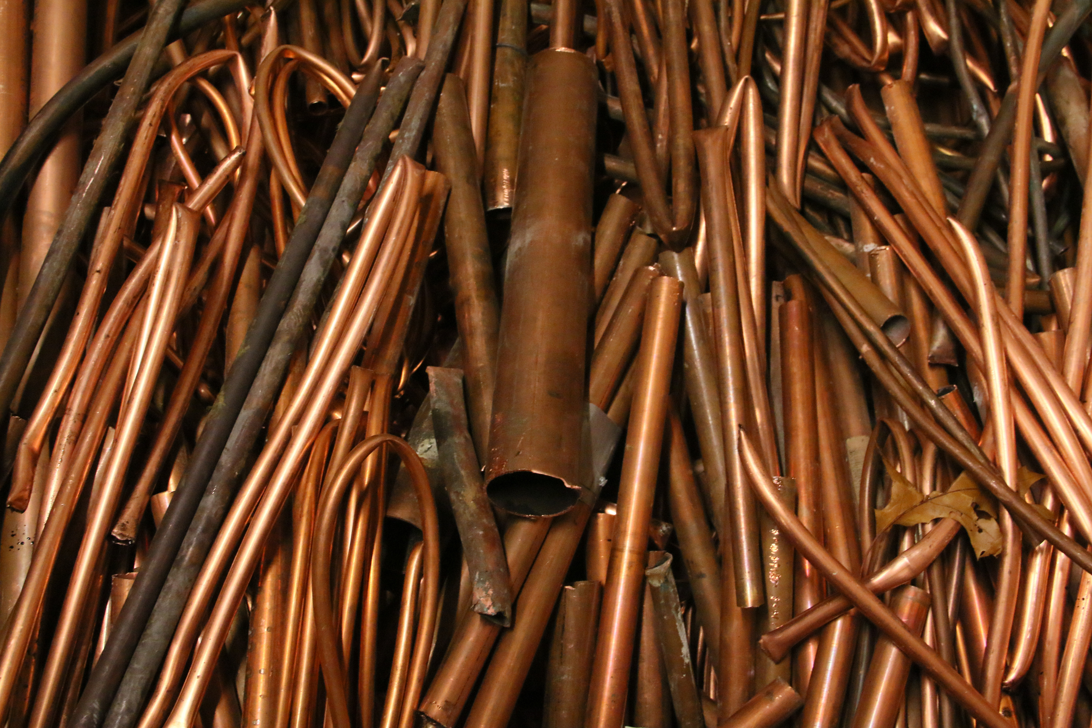 Copper pipe for scrap