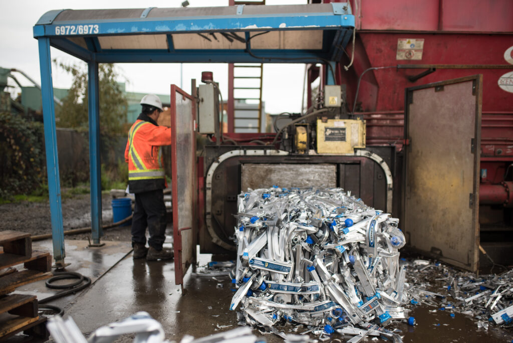 metal recycling process